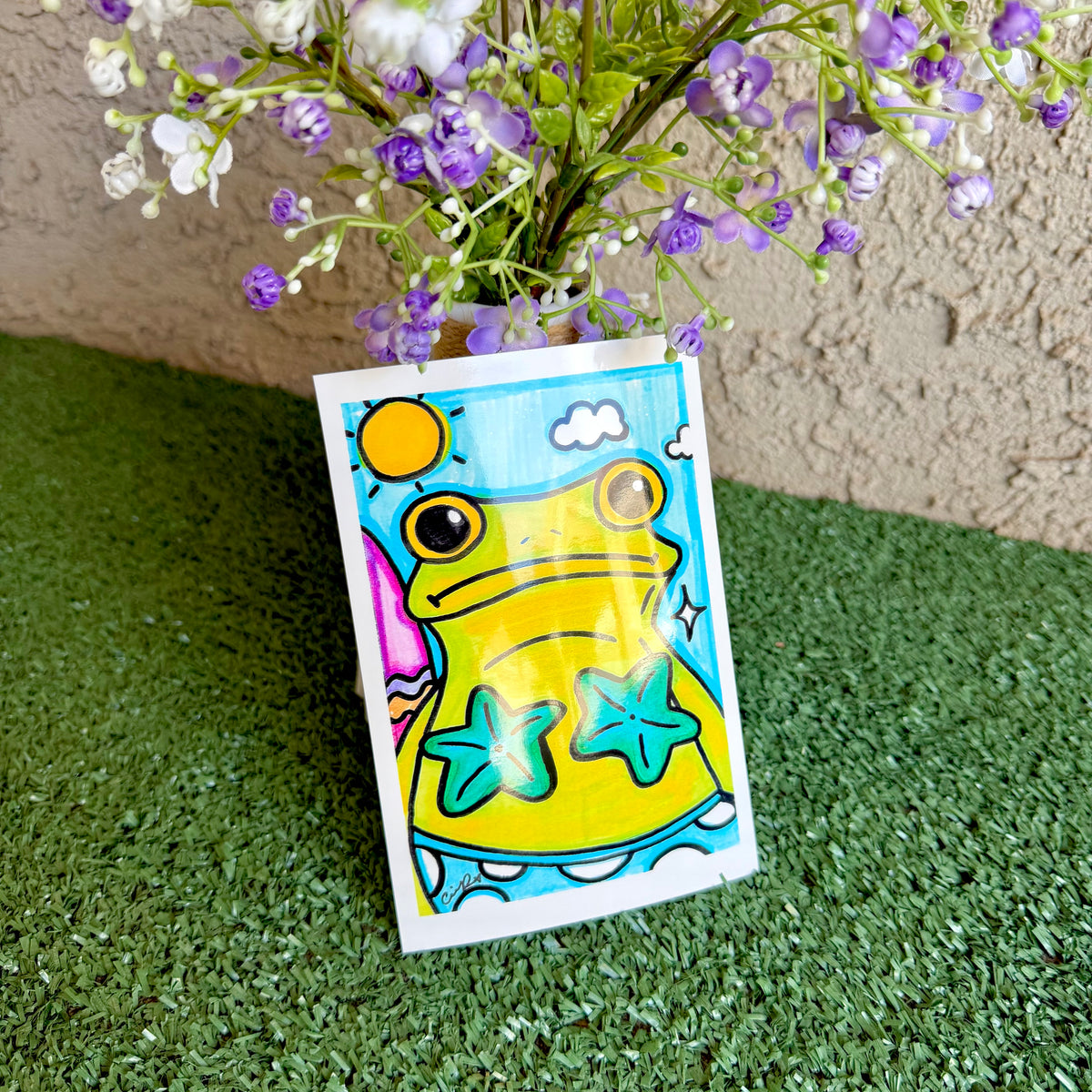 Coastal - "Mr. Frog in Disguise" No. 3 - Print