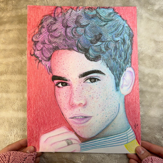 "Cameron Boyce" Drawing. 1 of 1 - Original