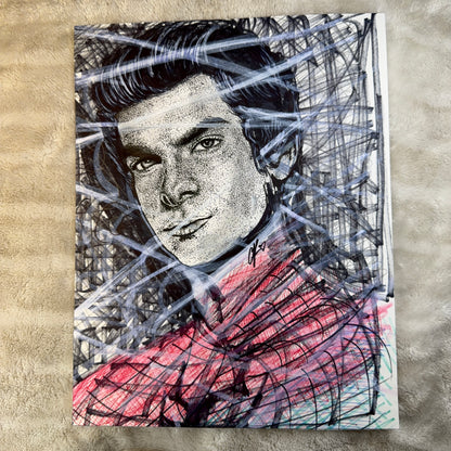 "Andrew Garfield" Drawing. 1 of 1 - Original