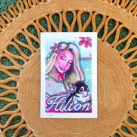 "Paris Hilton" - Print