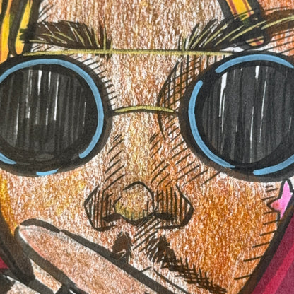 "Juicewrld" Drawing No. 4 - Original