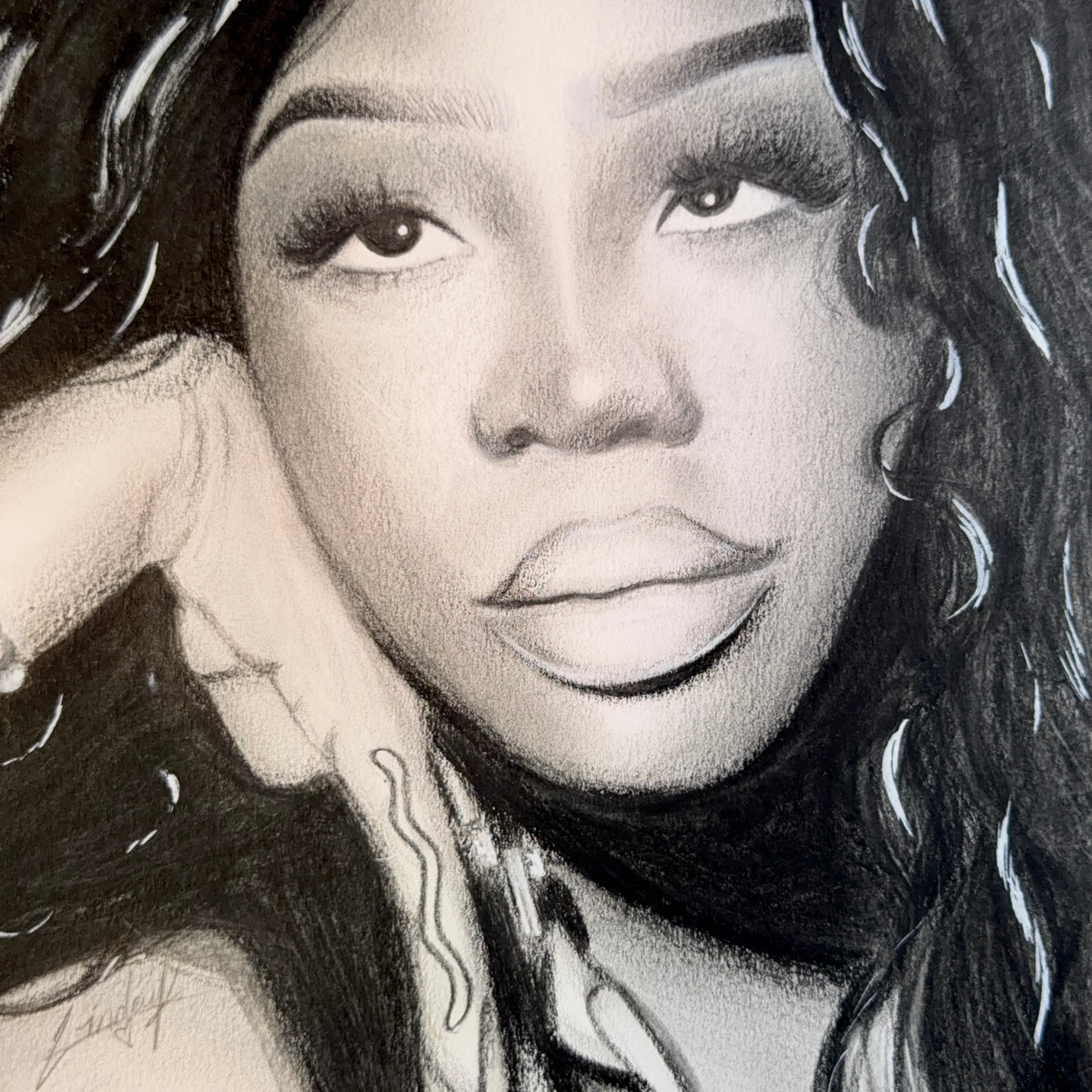 "SZA" Drawing. 1 of 1 - Original