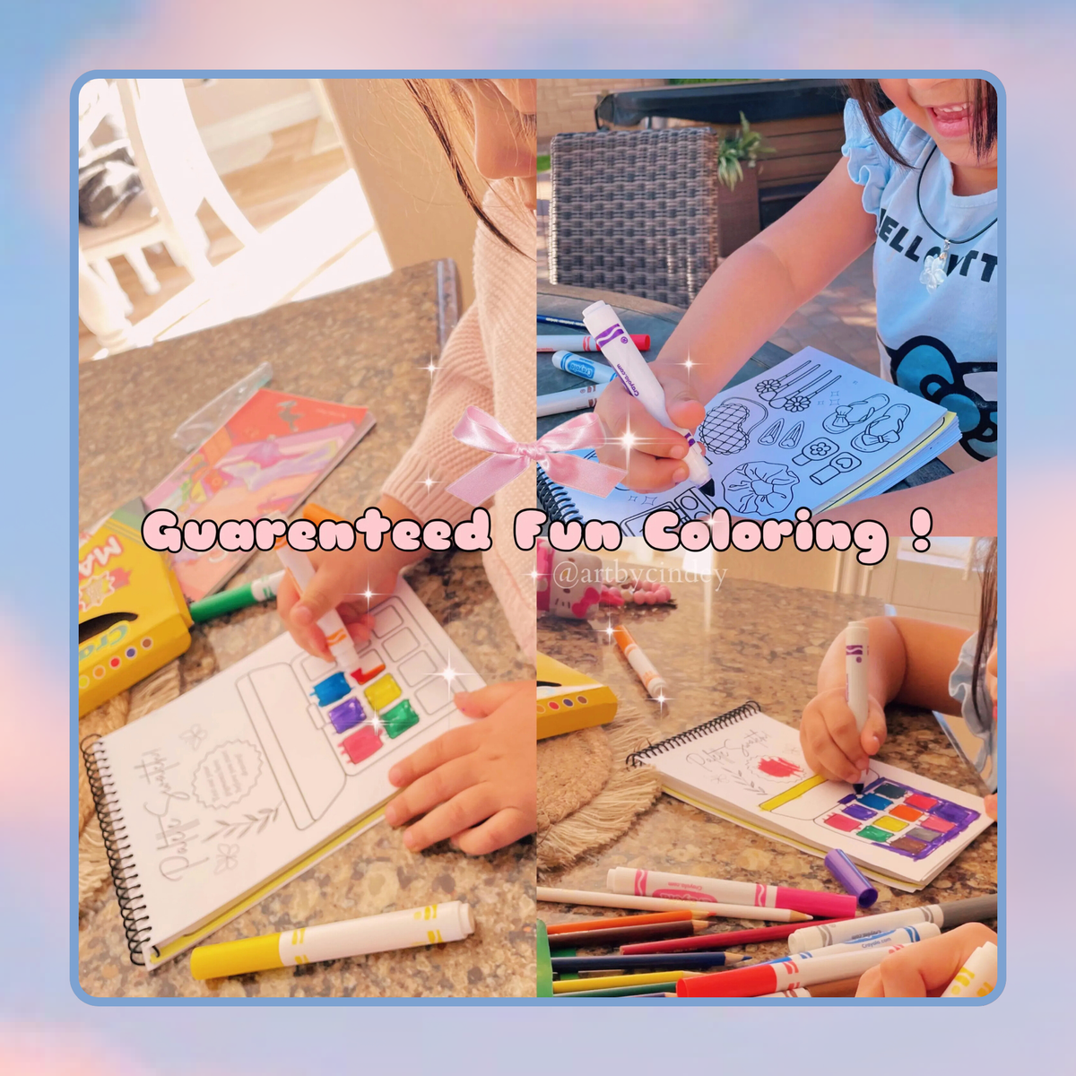 "Create your own Look" Book - Coloring Pages - Digital Download