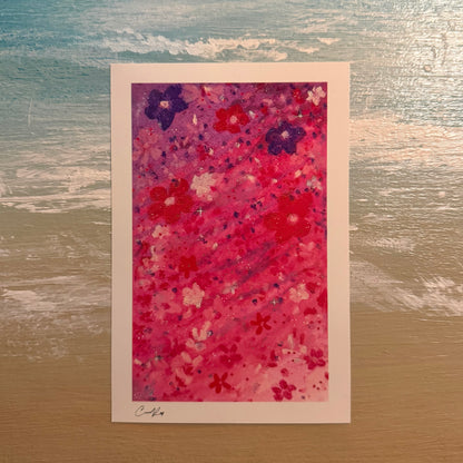 "Fresh Florals" No. 4 - Print