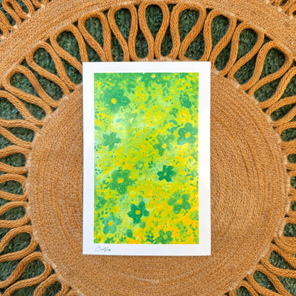 "Fresh Florals" No. 7 - Print