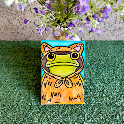 Cat - "Mr. Frog in Disguise" No. 6 - Original