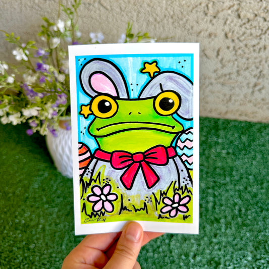 Bunny - "Mr. Frog in Disguise" No. 2 - Print