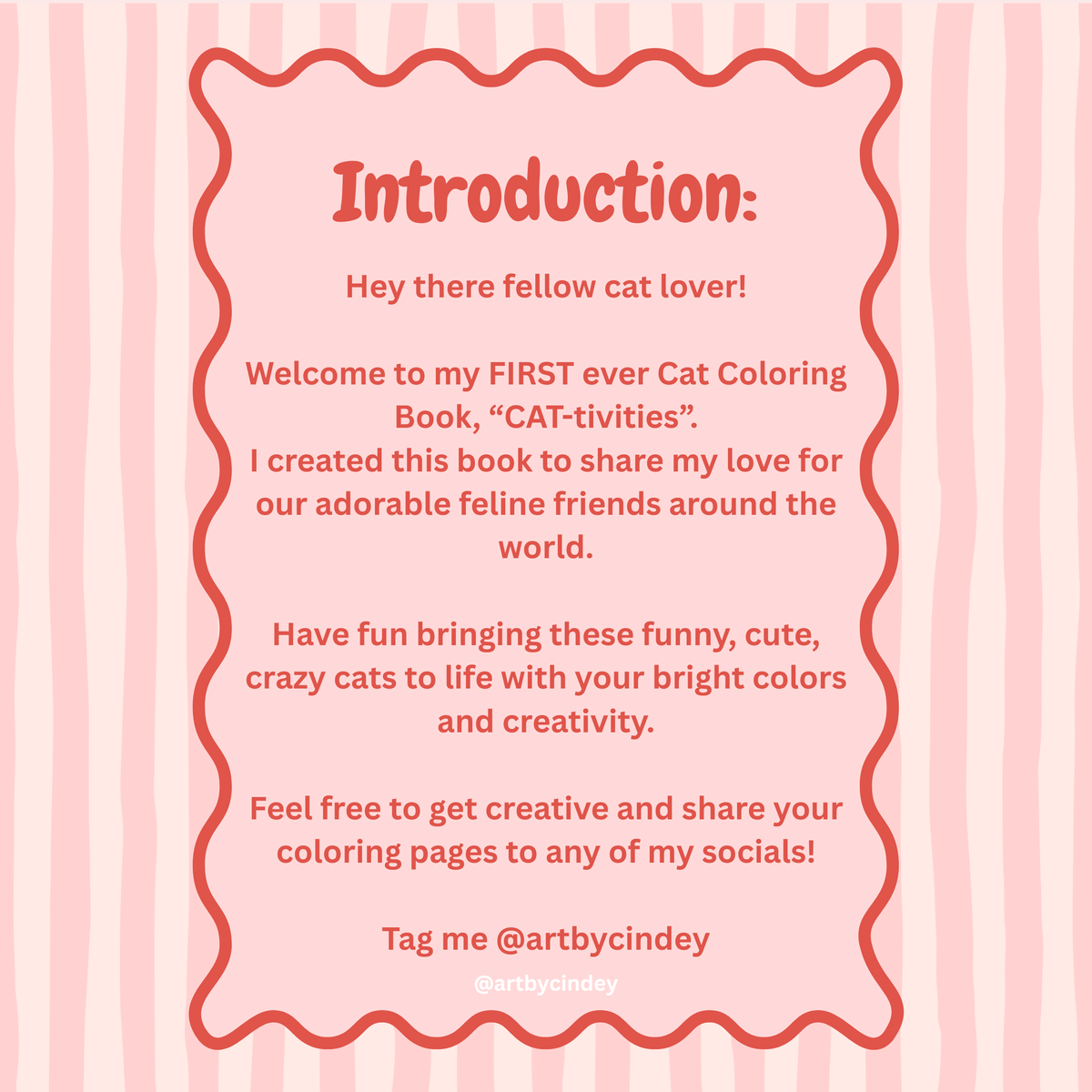 "Cat-Tivities" Coloring Pages - Digital Download
