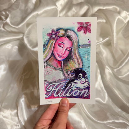 "Paris Hilton" - Print