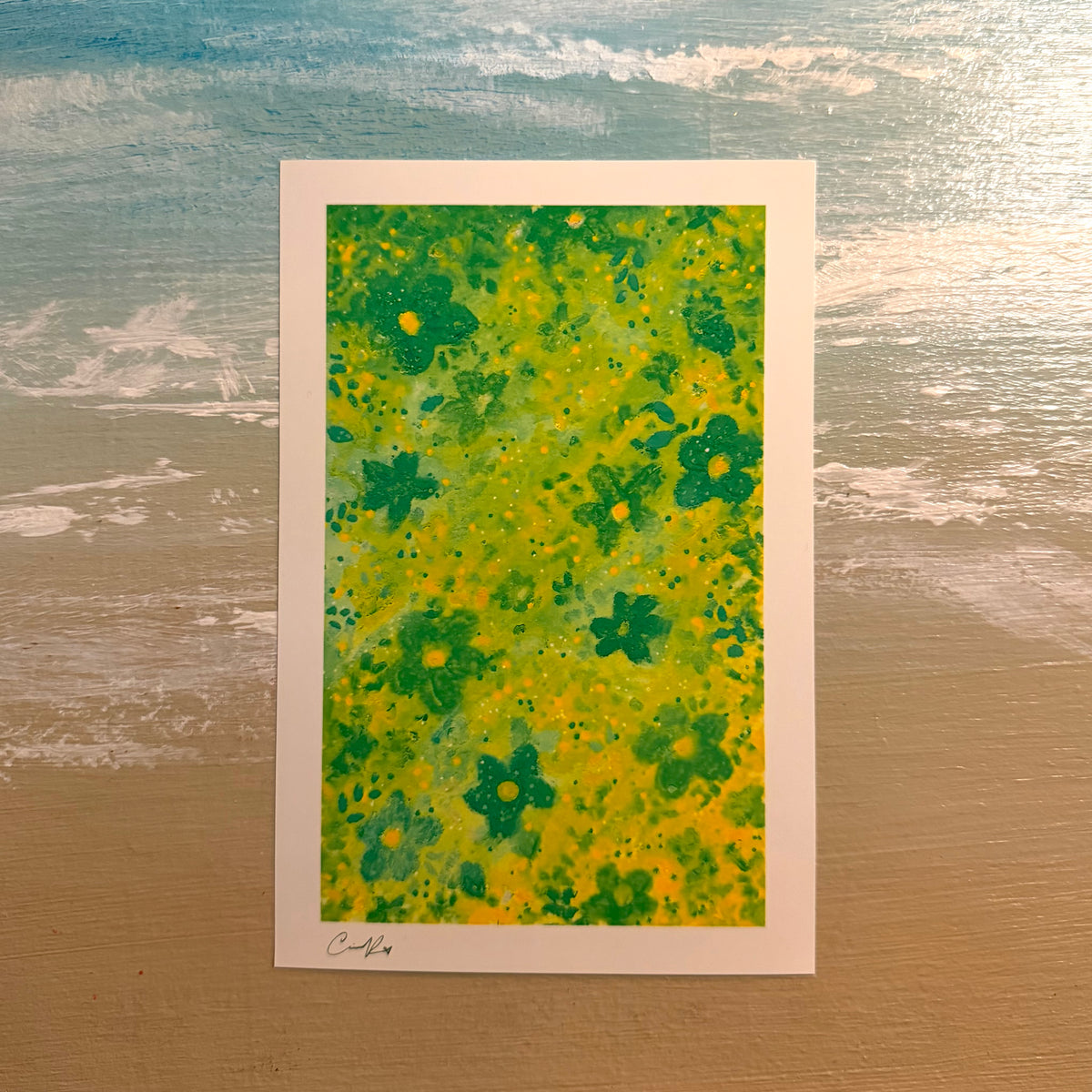 "Fresh Florals" No. 7 - Print