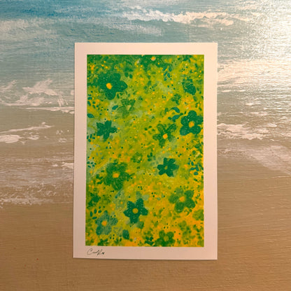 "Fresh Florals" No. 7 - Print