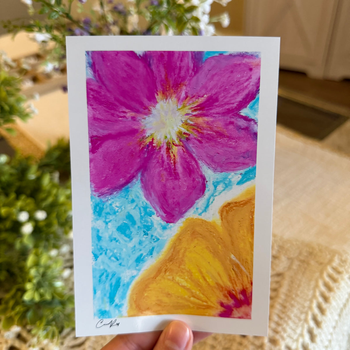 "Fresh Florals" No. 1 - Print