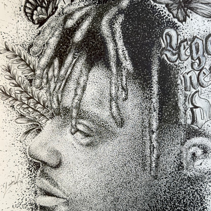 "Juicewrld" Drawing No. 3 - Original