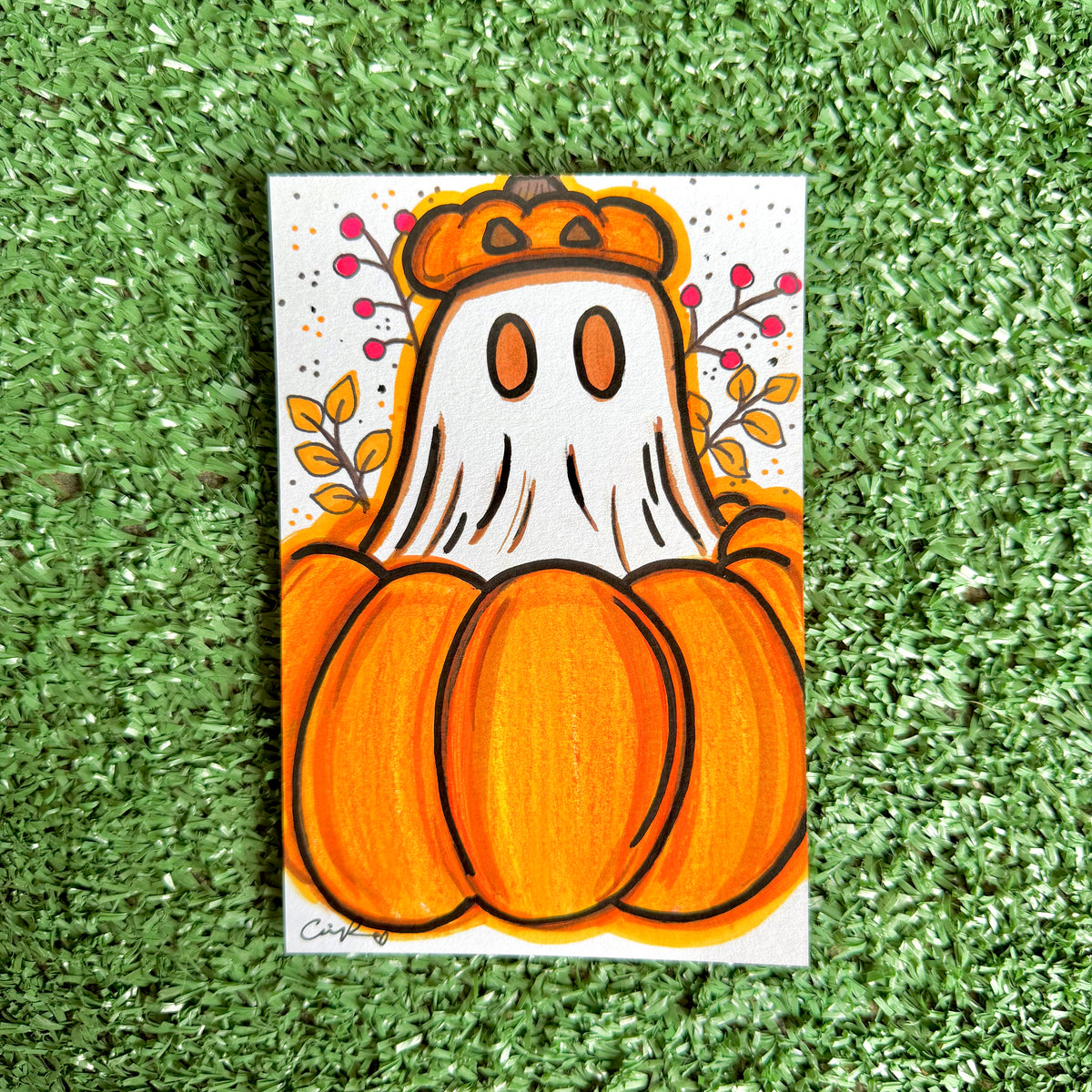 "Ghost Friends" No. 2 - Original