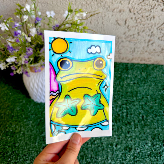 Coastal - "Mr. Frog in Disguise" No. 3 - Print