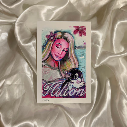 "Paris Hilton" - Print