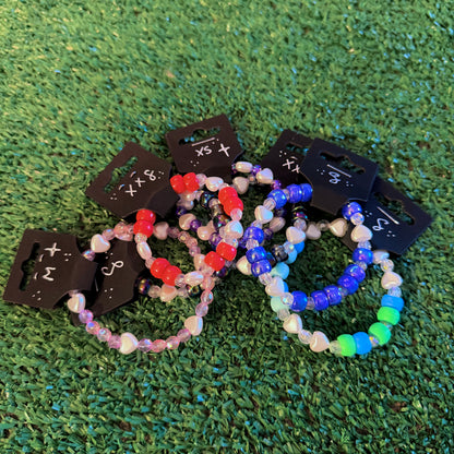 "Heart" Bracelets.