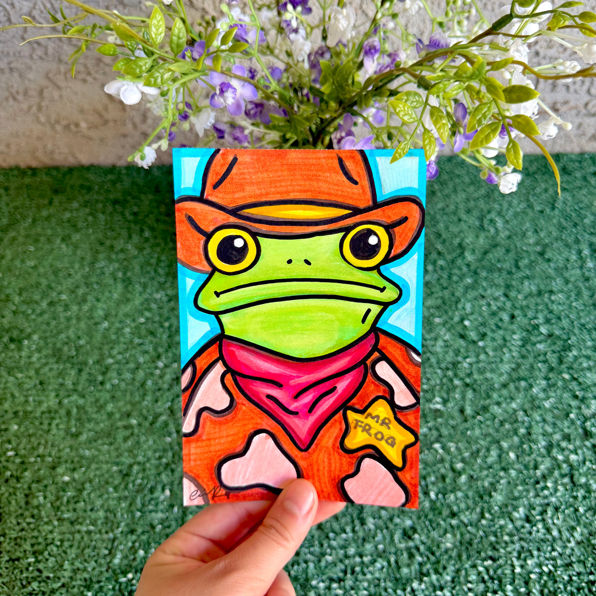 Cowboy - "Mr. Frog in Disguise" No. 5 - Original