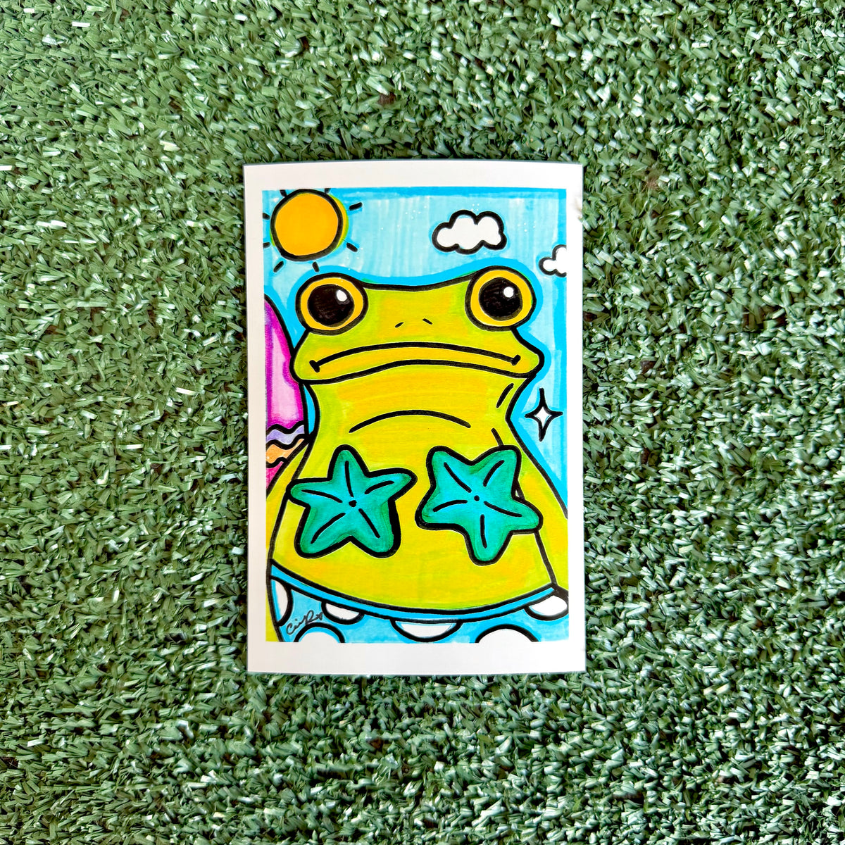 Coastal - "Mr. Frog in Disguise" No. 3 - Print