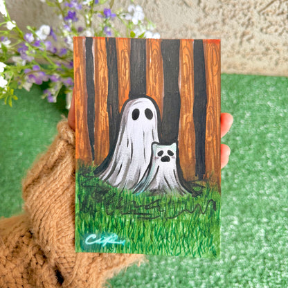 "Ghost Friends" No. 1 - Original