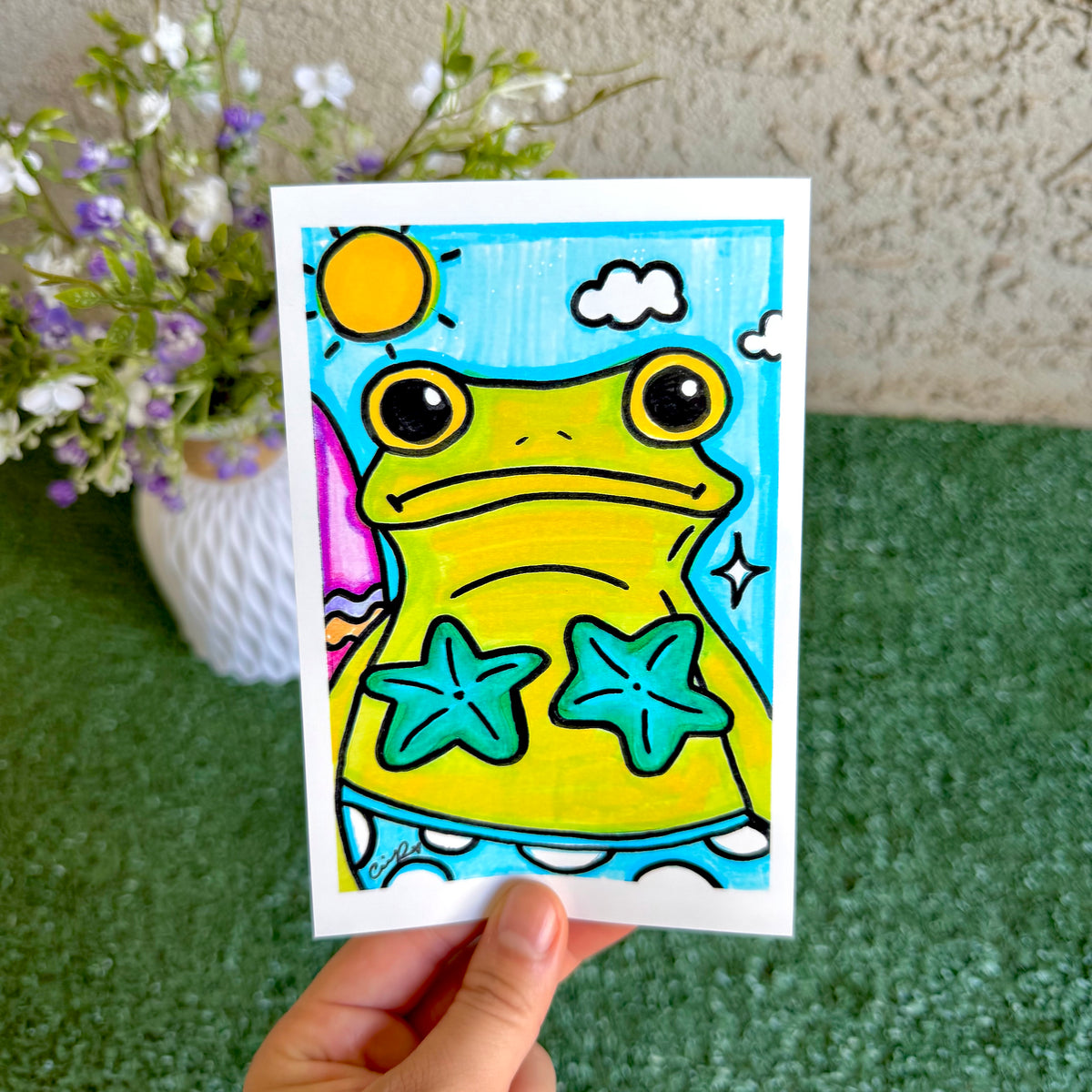 Coastal - "Mr. Frog in Disguise" No. 3 - Print