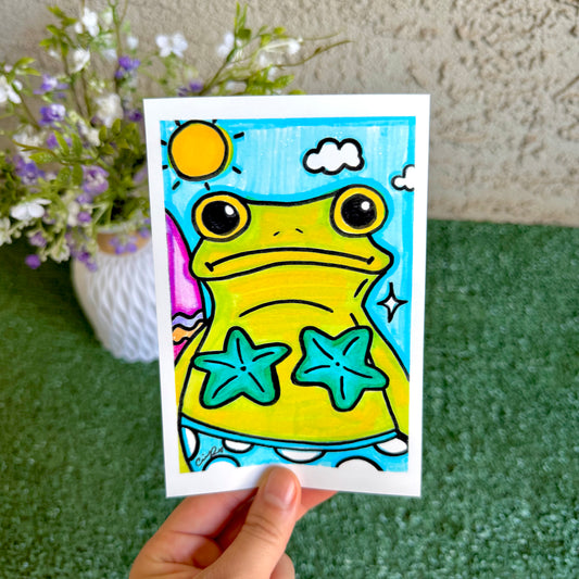 Coastal - "Mr. Frog in Disguise" No. 3 - Print