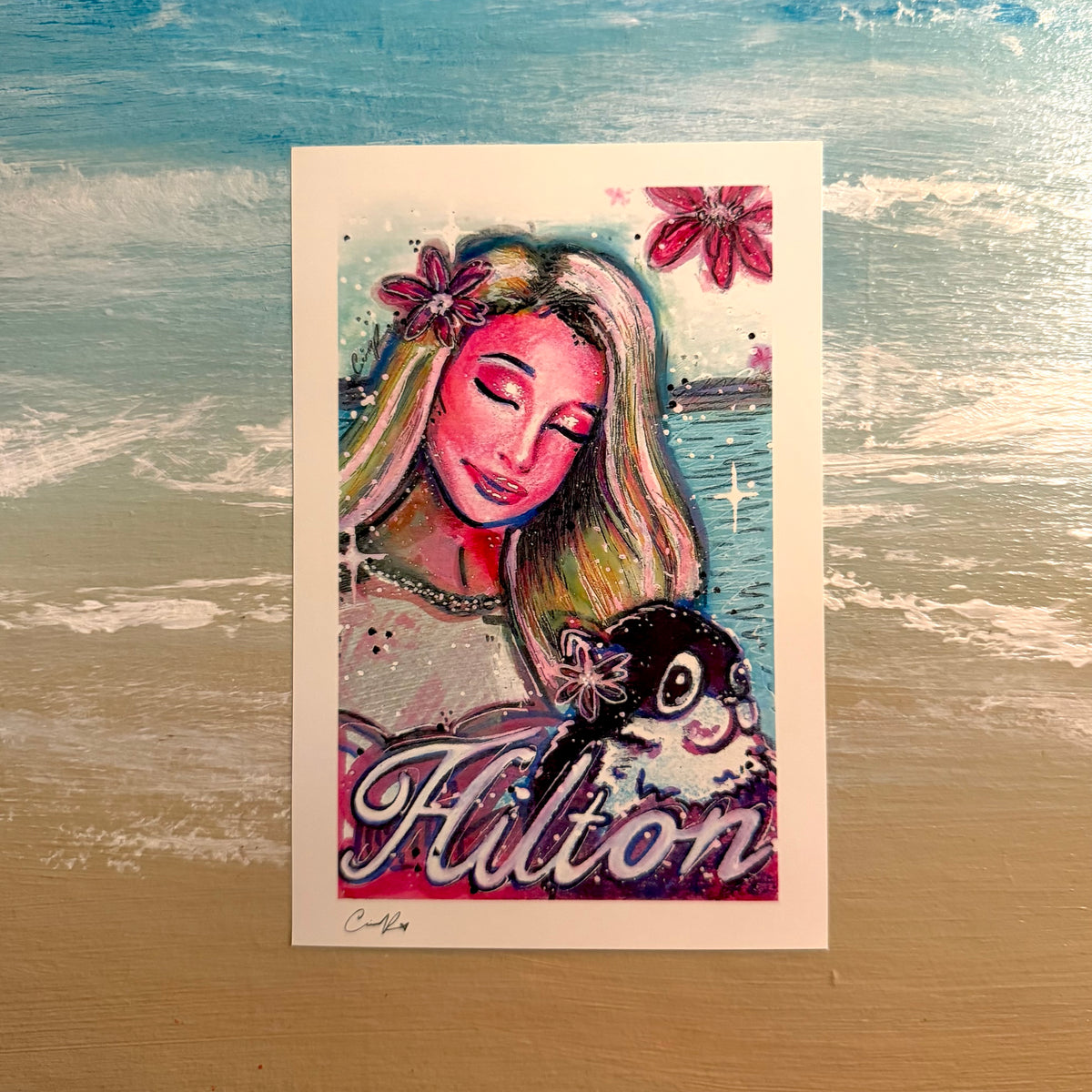 "Paris Hilton" - Print