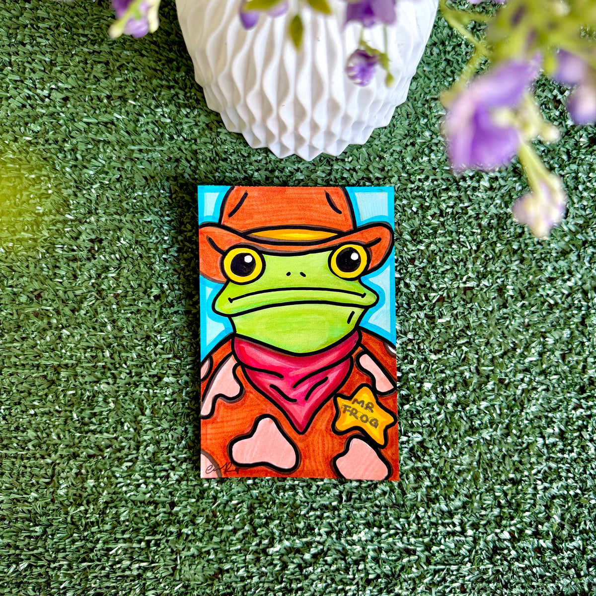 Cowboy - "Mr. Frog in Disguise" No. 5 - Original