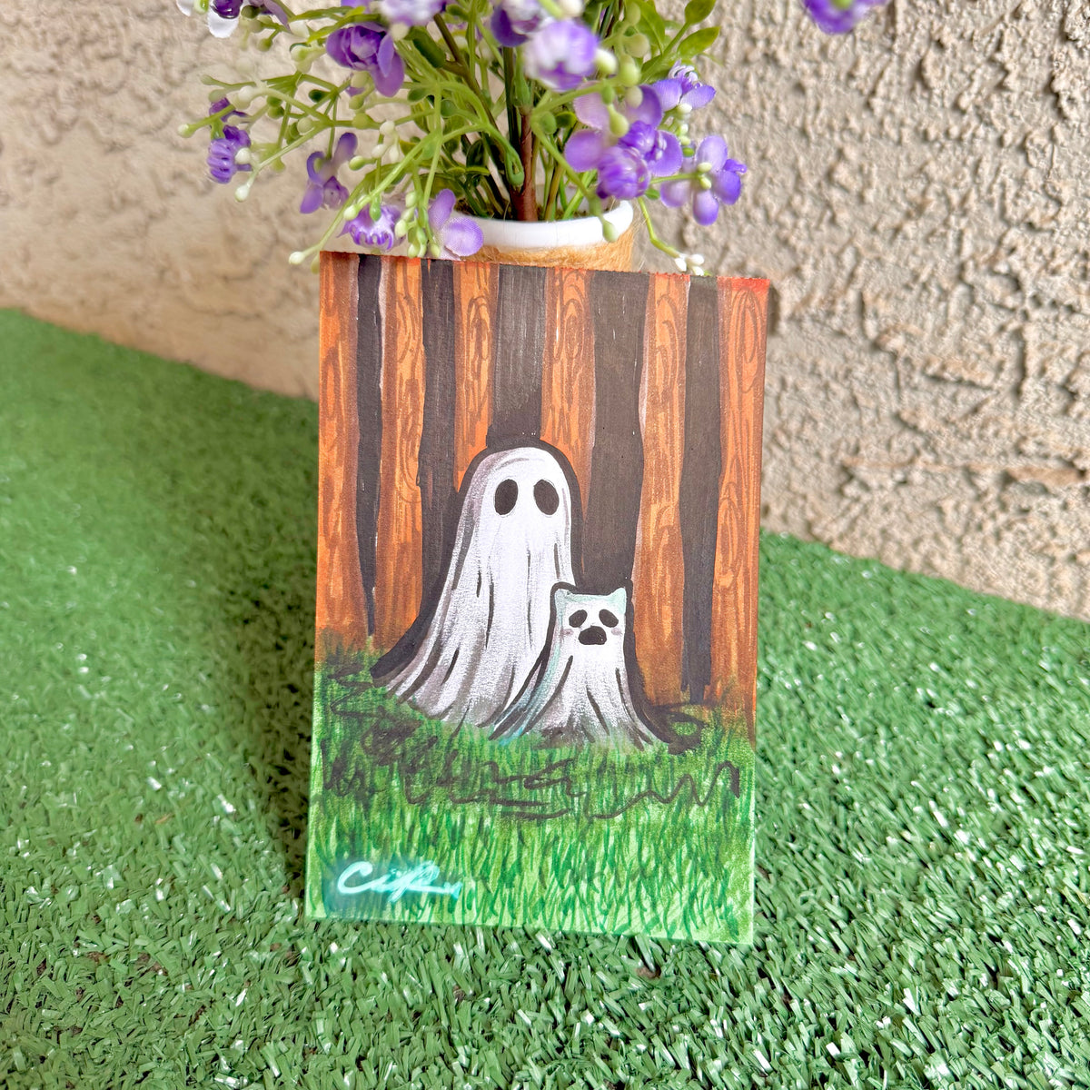 "Ghost Friends" No. 1 - Original