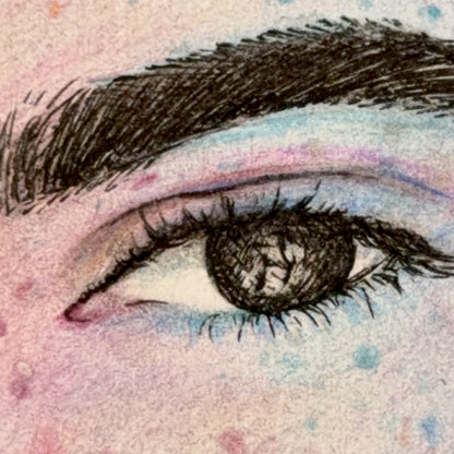 "Cameron Boyce" Drawing. 1 of 1 - Original