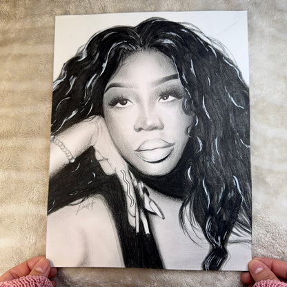 "SZA" Drawing. 1 of 1 - Original