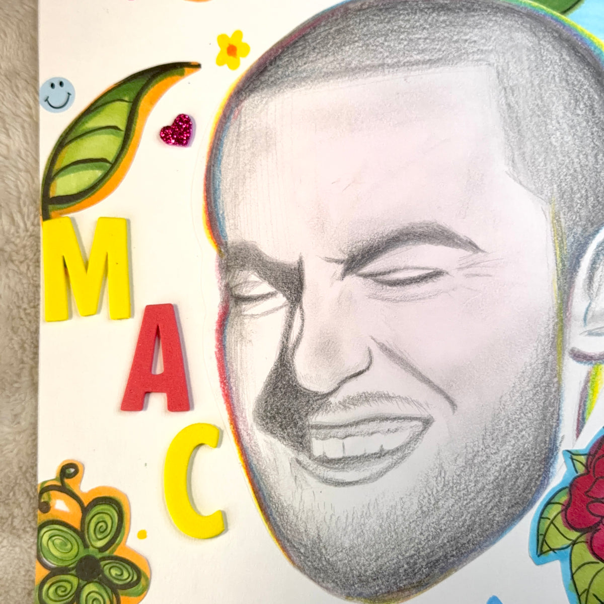 "Mac Miller" Drawing. 1 of 1 - Original