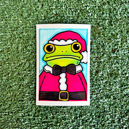 Santa - "Mr. Frog in Disguise" No. 1 - Print