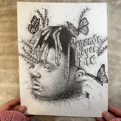 "Juicewrld" Drawing No. 3 - Original