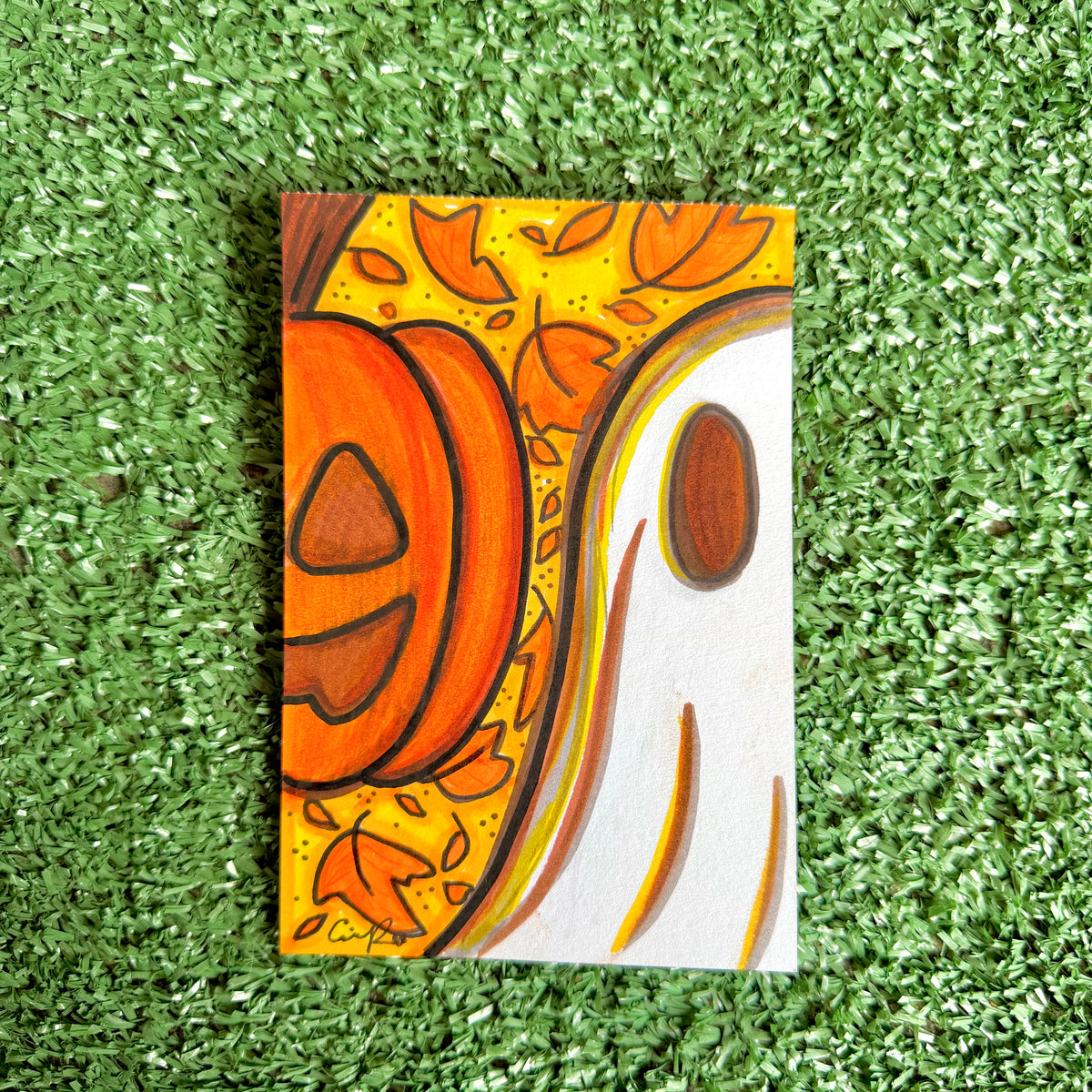 "Ghost Friends" No. 3 - Original