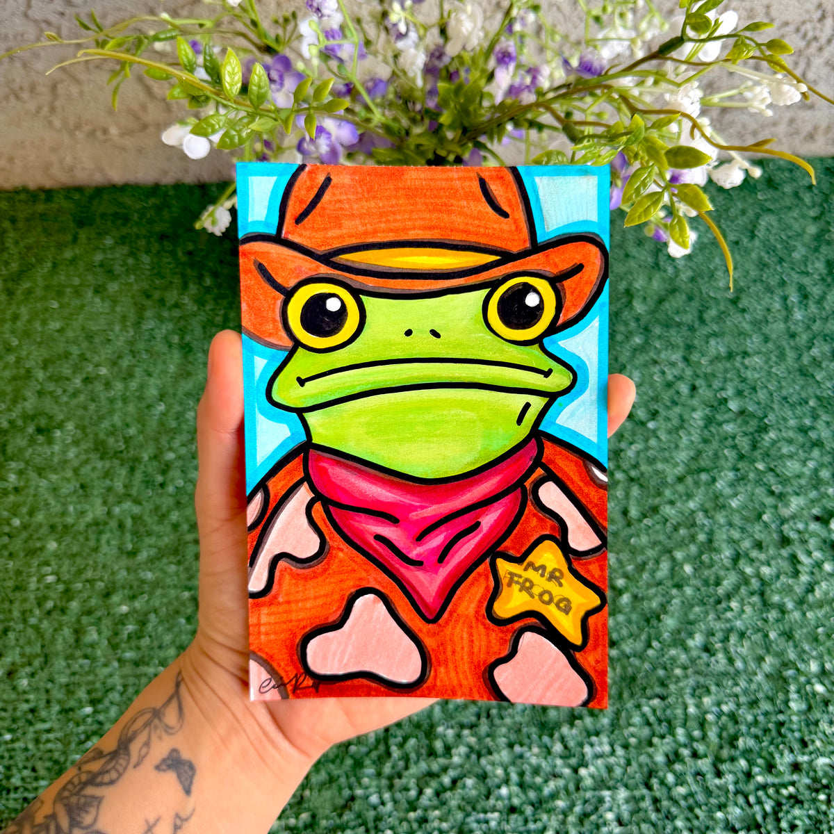 Cowboy - "Mr. Frog in Disguise" No. 5 - Original