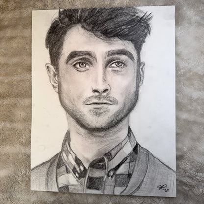 "Daniel Radcliffe" Drawing. 1 of 1 - Original