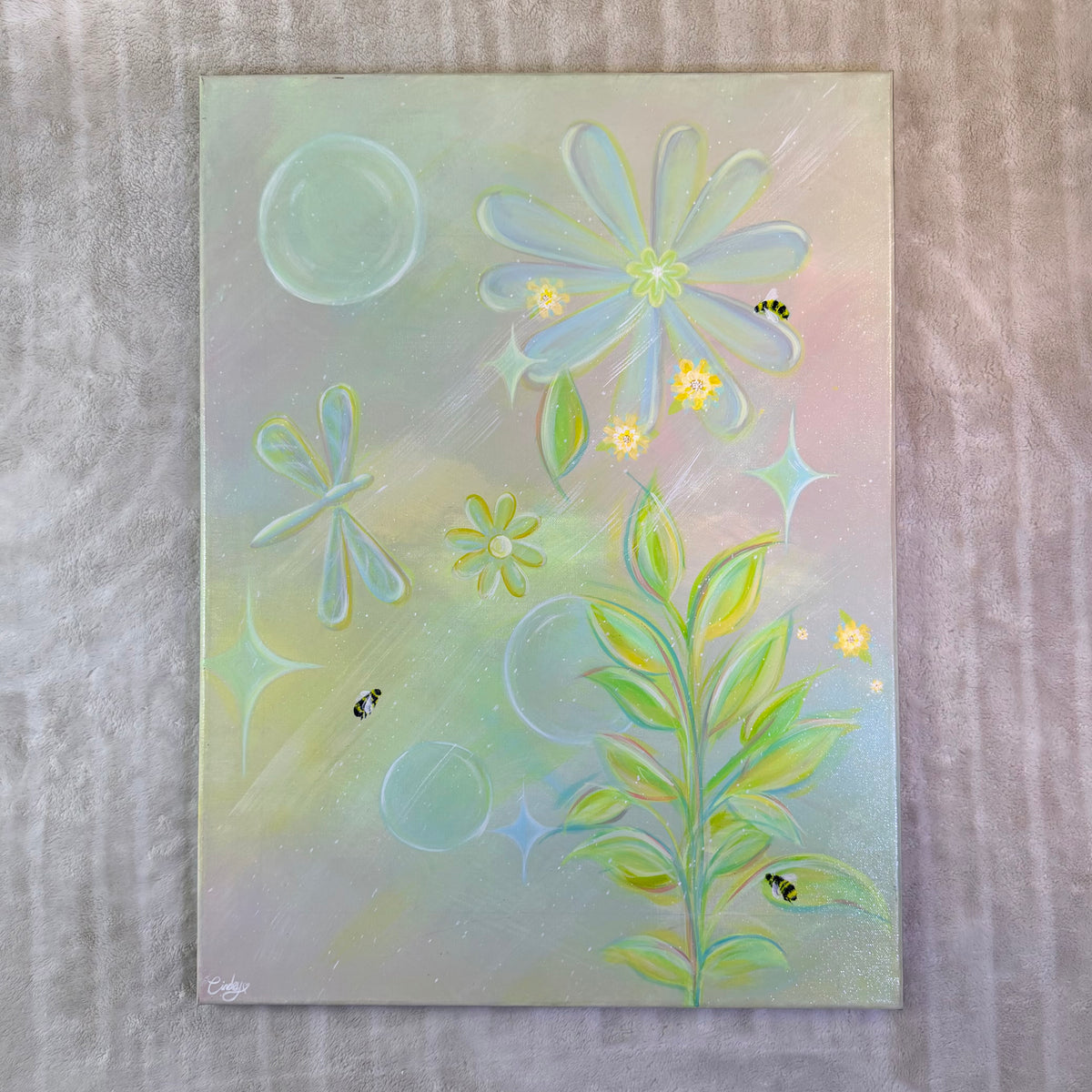 "Tranquille Buzz" 1 of 1 - Original