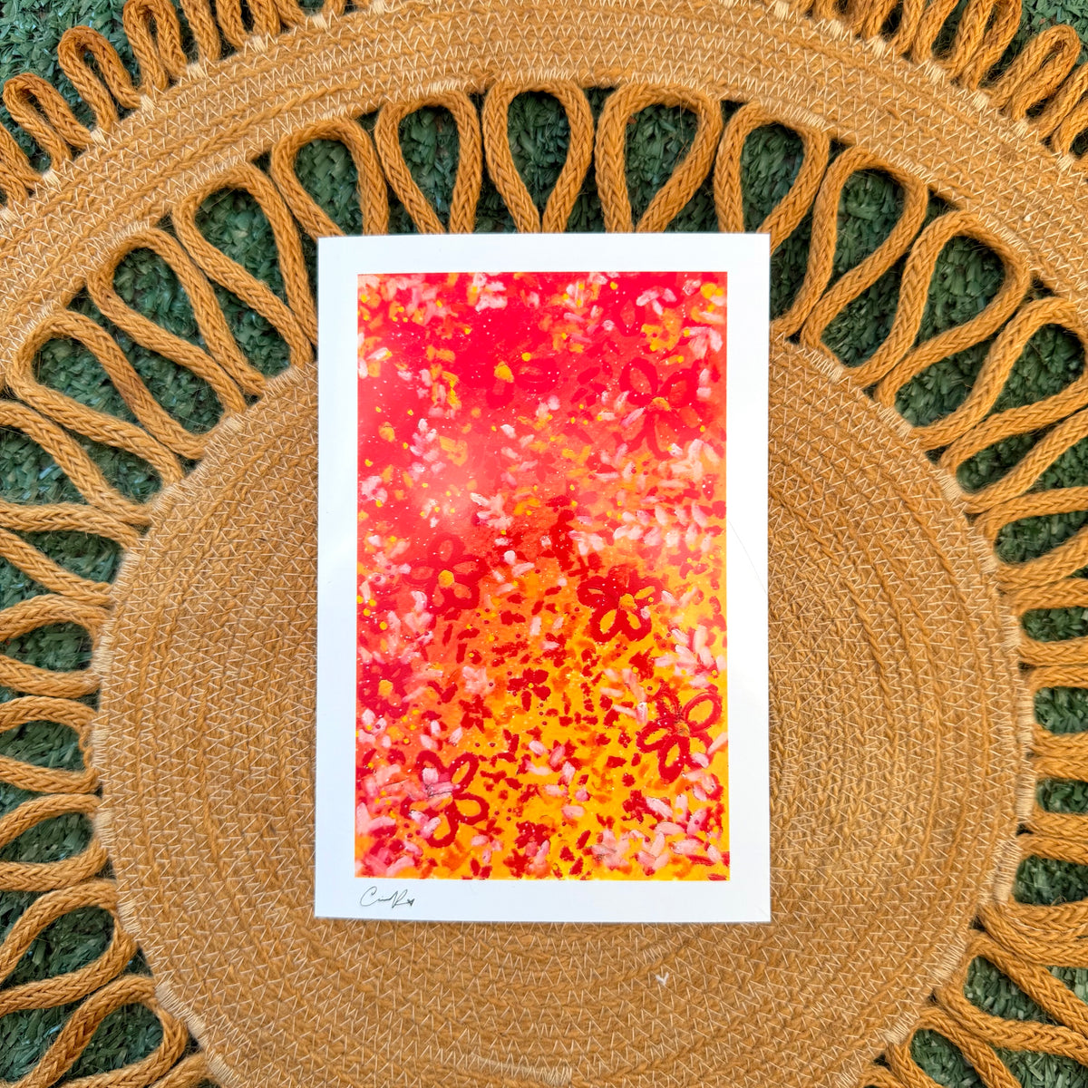 "Fresh Florals" No. 5 - Print