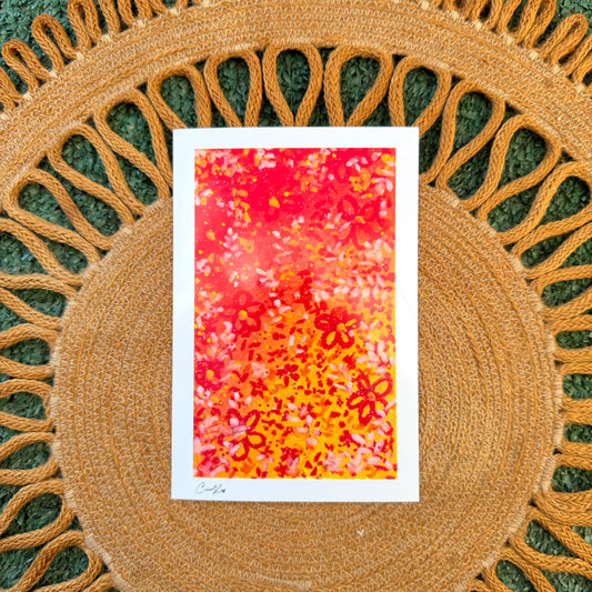 "Fresh Florals" No. 5 - Print