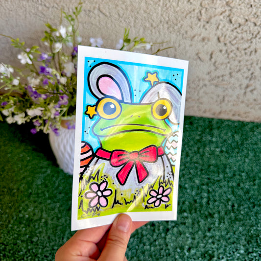 Bunny - "Mr. Frog in Disguise" No. 2 - Print