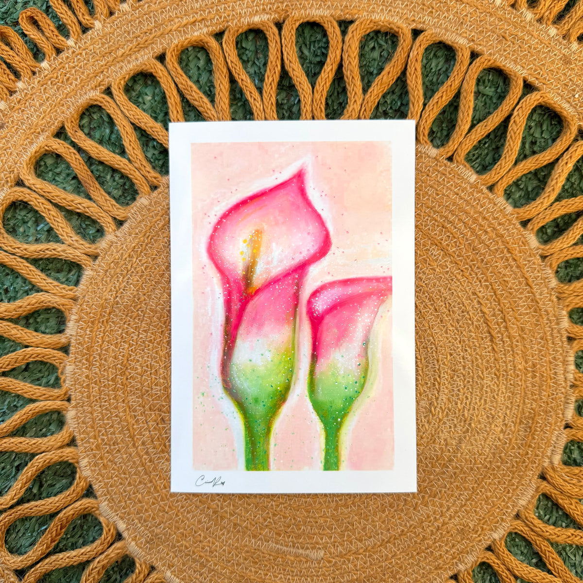 "Fresh Florals" No. 3 - Print