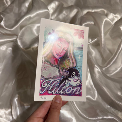 "Paris Hilton" - Print