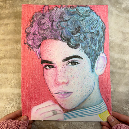 "Cameron Boyce" Drawing. 1 of 1 - Original
