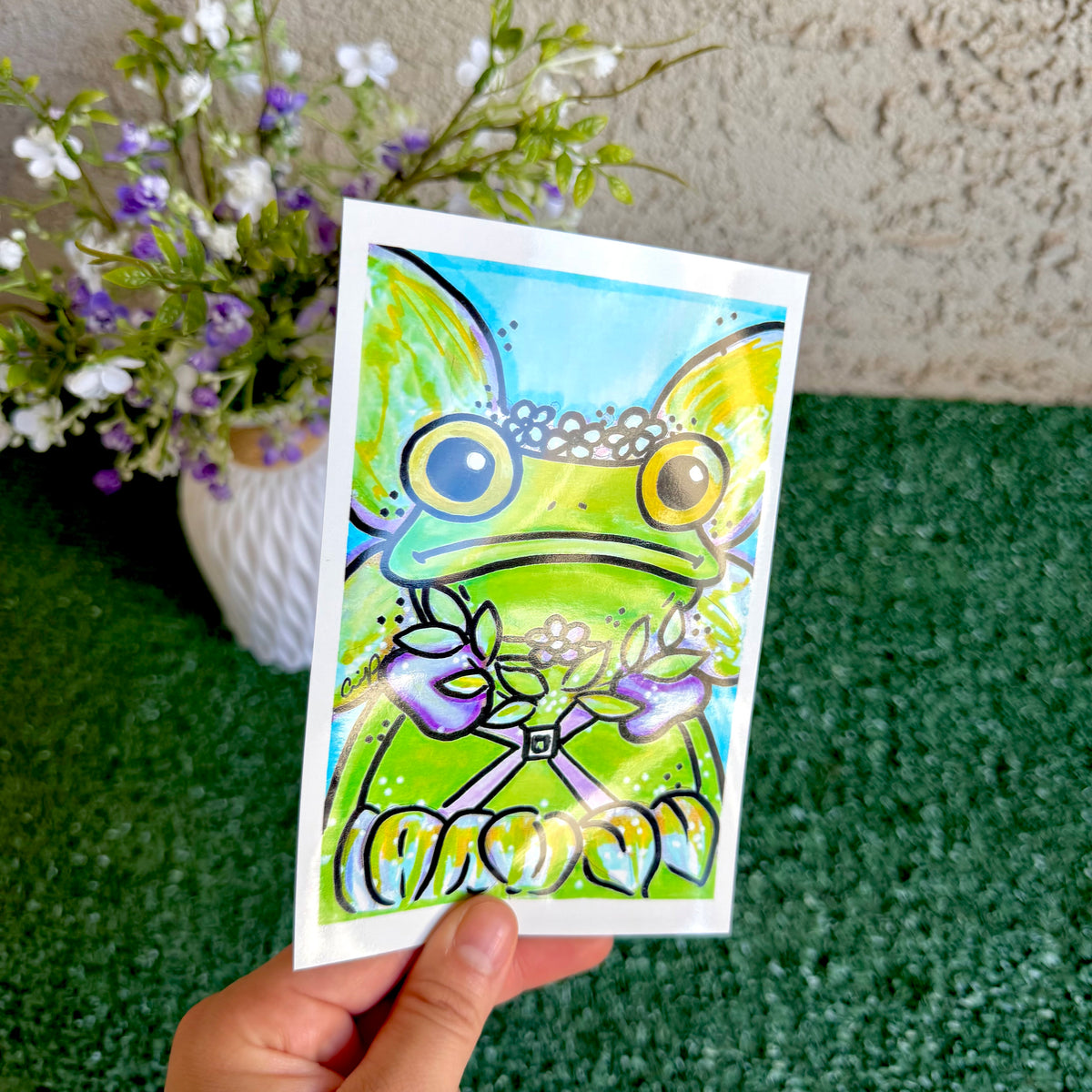 Fairy - "Mr. Frog in Disguise" No. 7 - Print