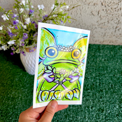 Fairy - "Mr. Frog in Disguise" No. 7 - Print