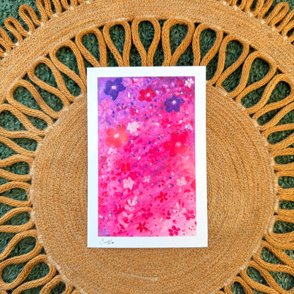 "Fresh Florals" No. 4 - Print