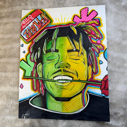"Juicewrld" Drawing No. 2 - Original