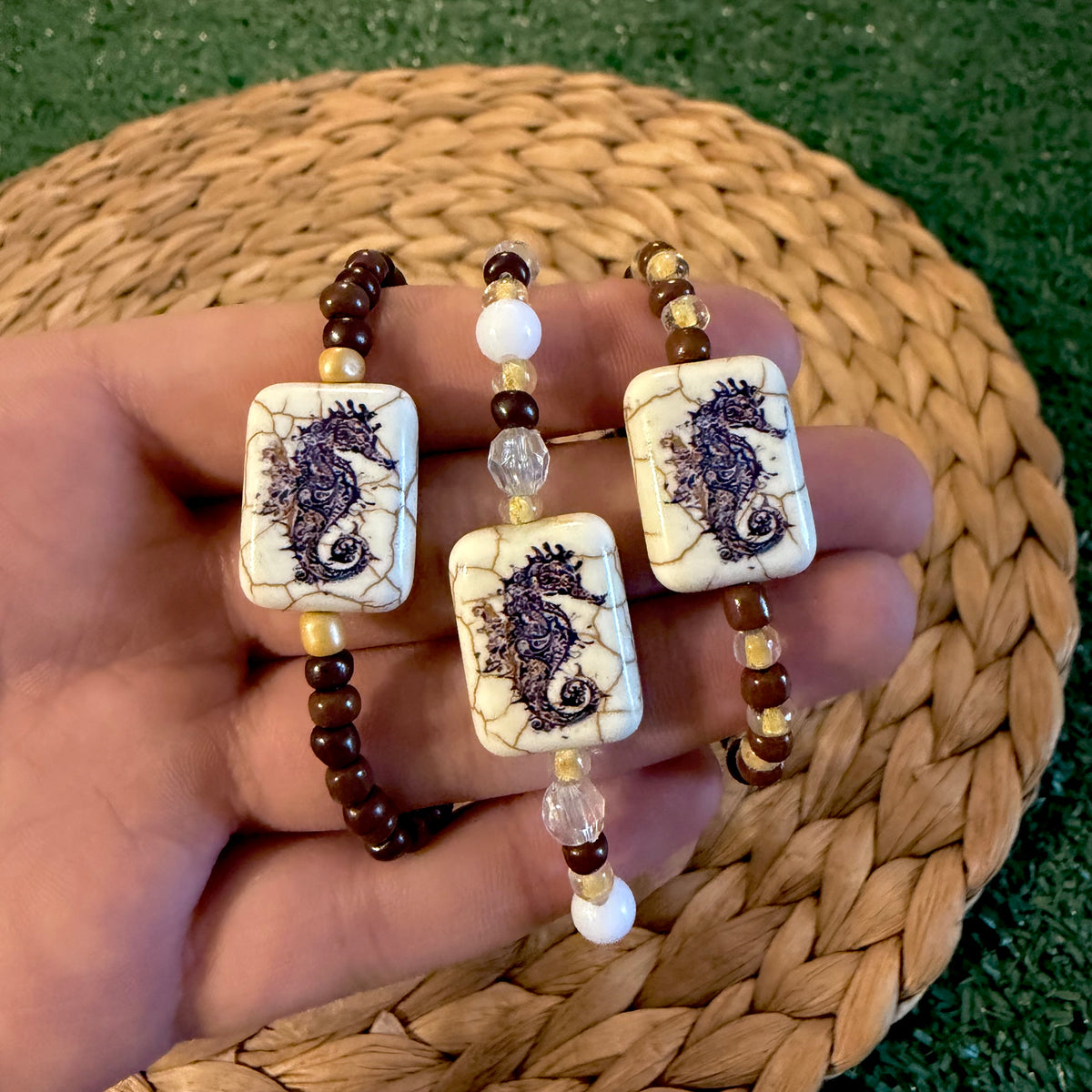 “Seahorse” Bracelet.