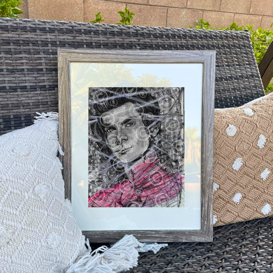 "Andrew Garfield" Drawing. 1 of 1 - Original